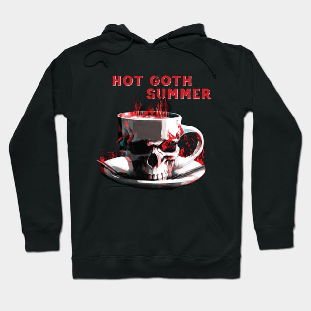 HOT GOTH SUMMER Hoodie by Trendsdk